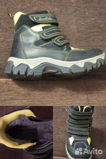 Ботинки зимние детские 28