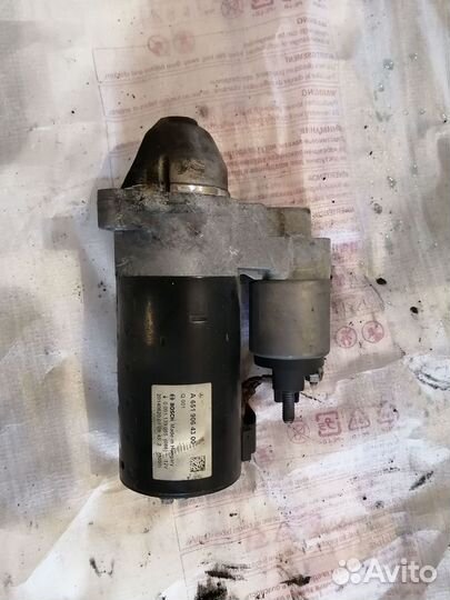 Стартер Мерседес Спринтер 906 ом 651