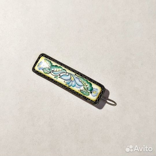 Заколка брошь
