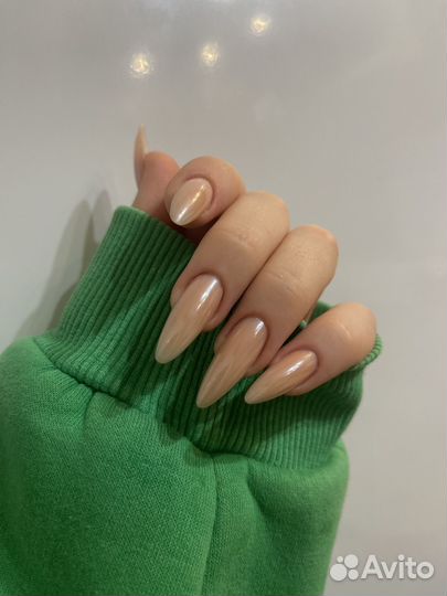 Маникюр Наращивание Френч
