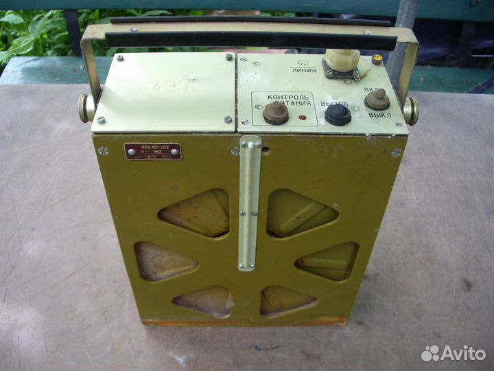 Переговорное устройство с катушкой кабеля П-274