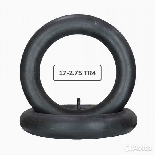 Камера 17*2.75 TR4 (55MM) wanda на мопед