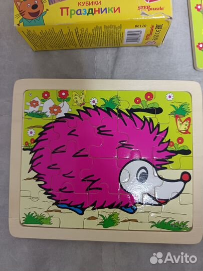 Кубики и пазлы детские