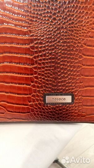 Сумка женская, новая, кожзам, под рептилию