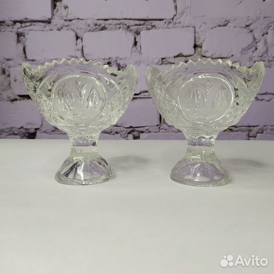 Креманки хрусталь СССР
