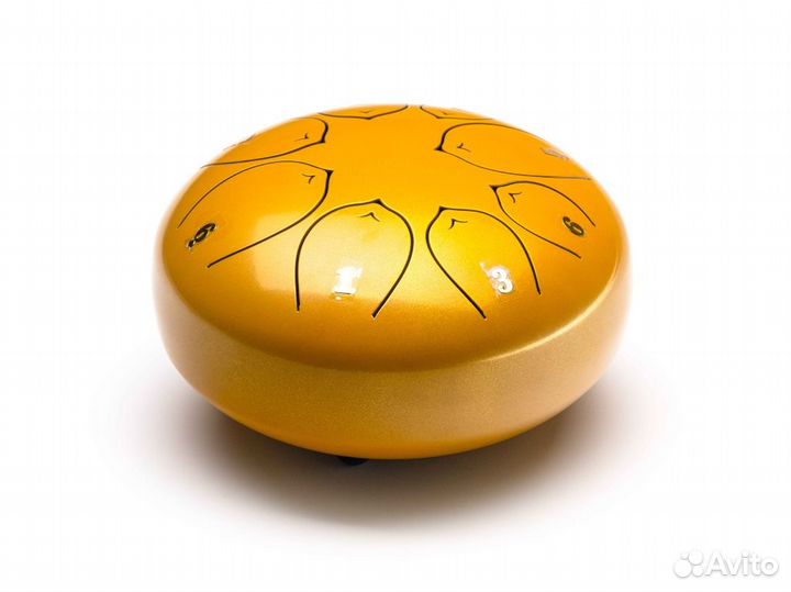 FTD-811F-GD Глюкофон, 20см, Фа мажор, золото, Foix