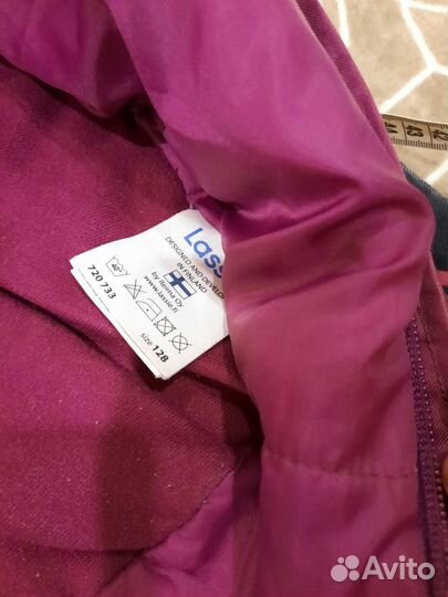 Зимний комбинезон для девочки 128