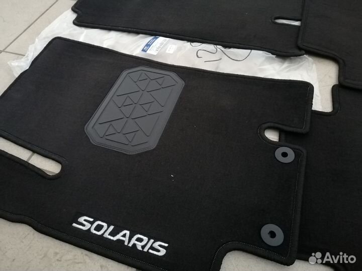 Ковры салона Солярис 2017 текстильные Новые. Ориги