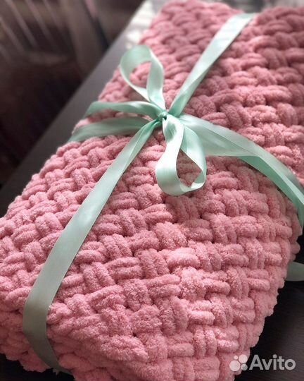 Плед из Alize puffy