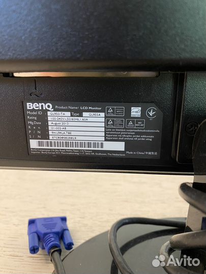 Монитор Benq gl950-ta