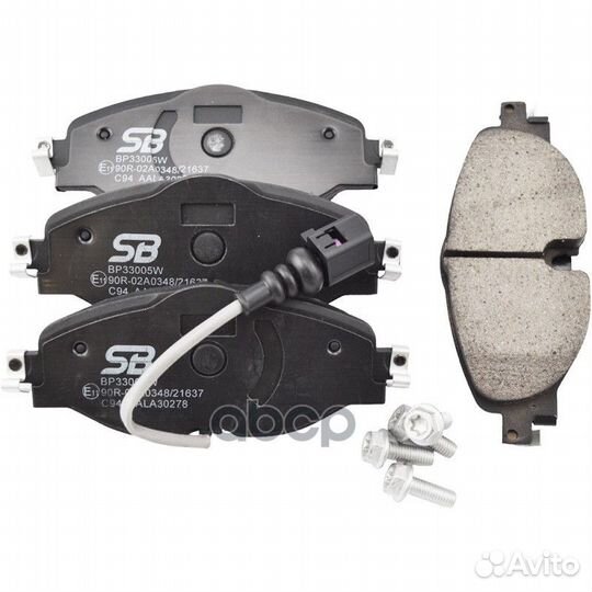 Колодки тормозные дисковые передние (комплект