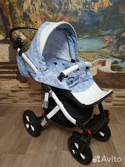 Польская коляска 2 в 1 Adamex