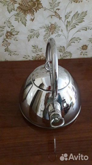 Заварочный со свистком из нержавеющей стали 2,5 ли