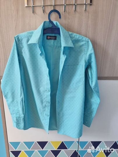 Шелковая рубашка на мальчика