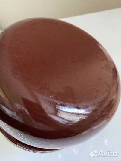 Кастрюля советская эмал.Новая из магазина Ядран