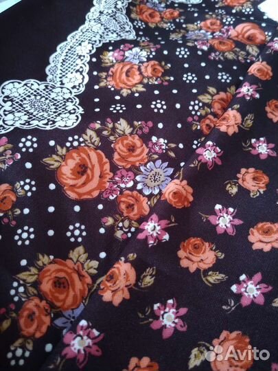 Ткань купон трикотин СССР Голландия