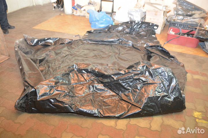 Тент на автоприцеп 6 люверсов L2,05м H0,95 B2,5