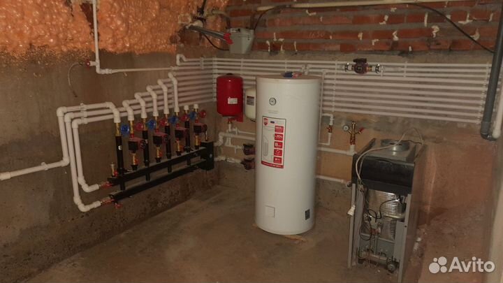 Монтаж системы отопления