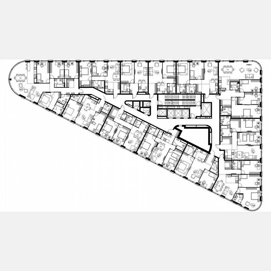 3-к. квартира, 71,3 м², 19/19 эт.