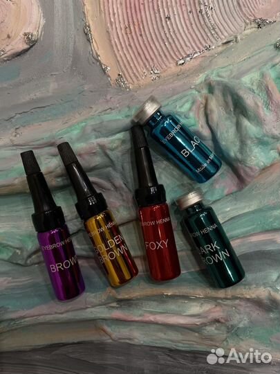 Хна для бровей ekko beauty