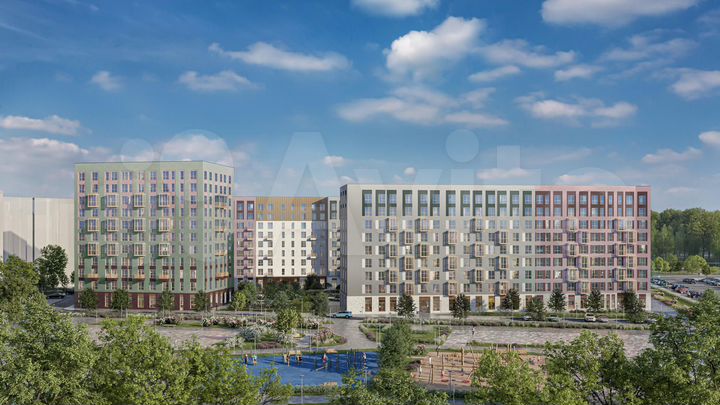 Квартира-студия, 26,4 м², 2/9 эт.