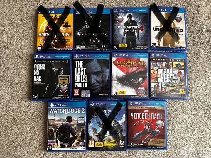 Игры на ps 4