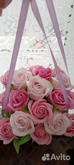 На 8 марта букет из мыльных роз