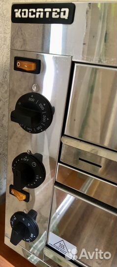 Печь для пиццы kocateq 2 уровня