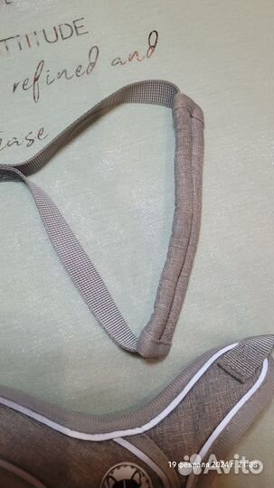 Шлейка для собаки с поводком 1,5 м, размер S