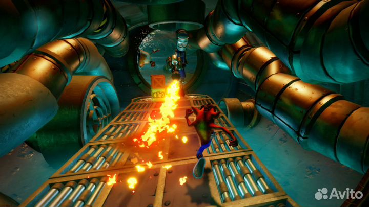 Sony PS4 диск Crash Bandicoot N'sane Trilogy,новый