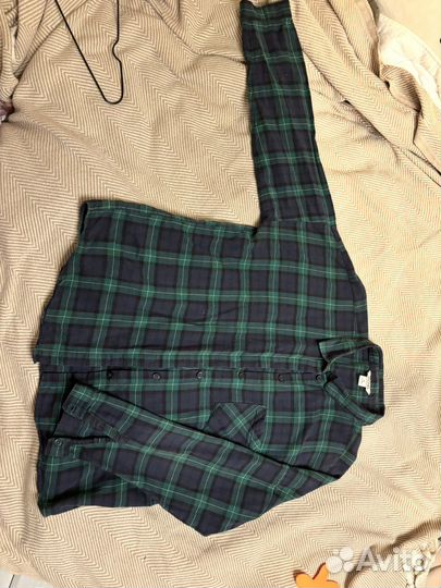 Рубашка в клетку monki m