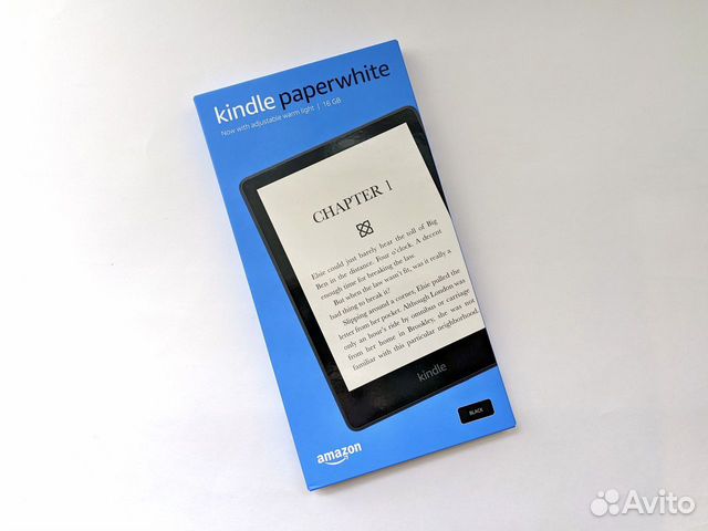 Новая Kindle Paperwhite 5 2021 16GB Black + чехол объявление продам