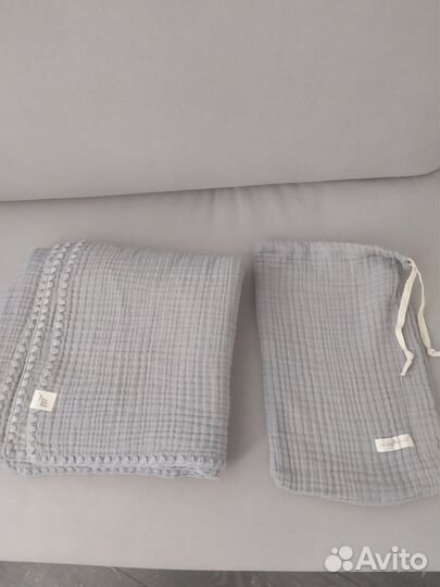 Одеяло для детей муслиновое