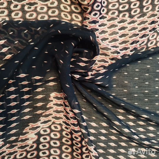 Шифон крэш отрез ткани