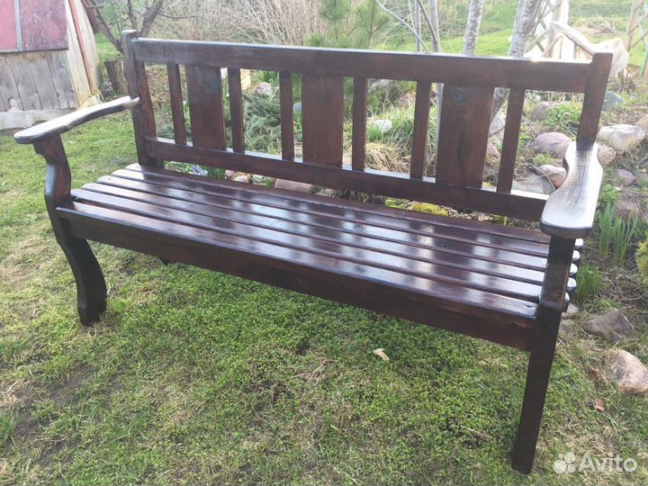 Скамейка с подлокотником «Диван-диваныч»