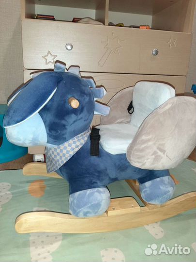 Качалка детская Ослик