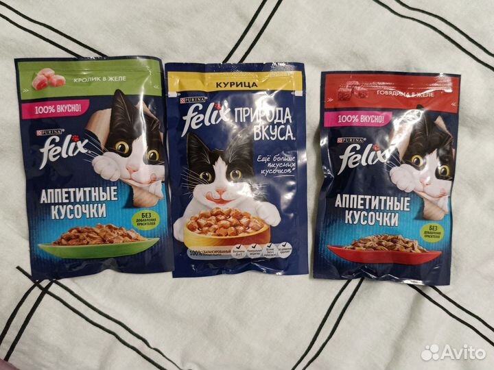 Корм для кошек Felix