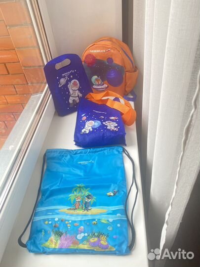 Детские дорожные наборы Аэрофлот новые