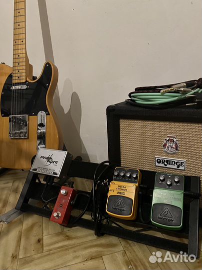 Педалборд с педалями