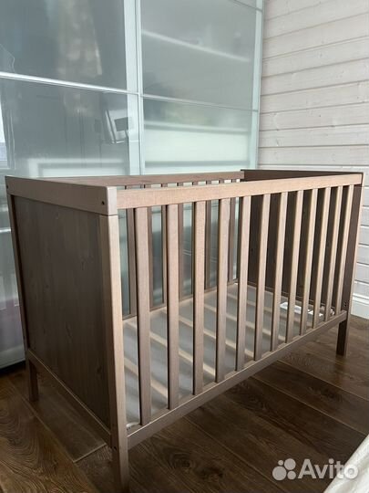 Детская кроватка IKEA сундвик