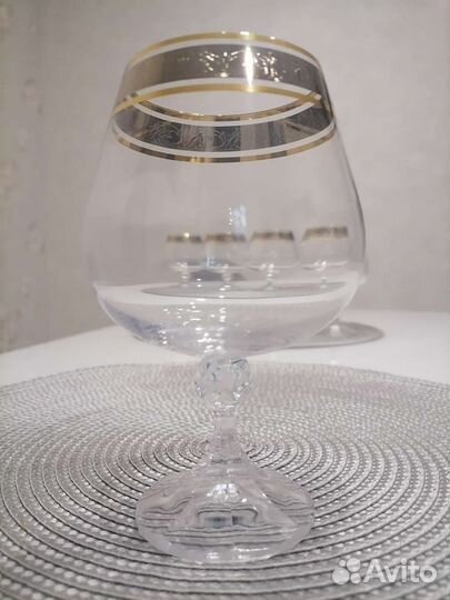 Фужеры новые. Bohemia. 5 штук