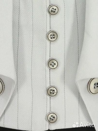 Жакет женский Новый укороченный св.серый 46 размер