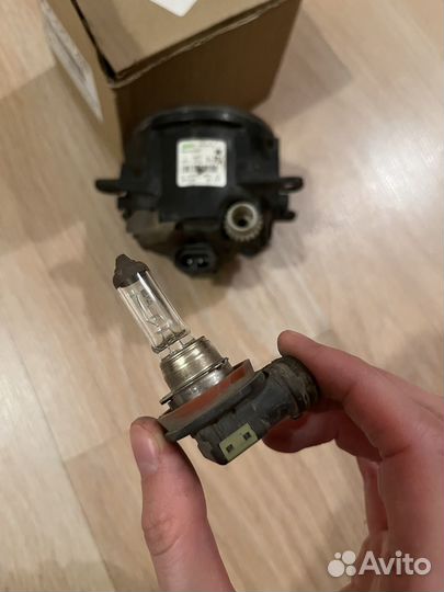 Противотуманная фара Citroen c4 и лампочка