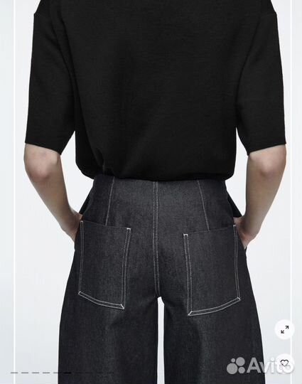 COS новинка джинсы в цвете индиго