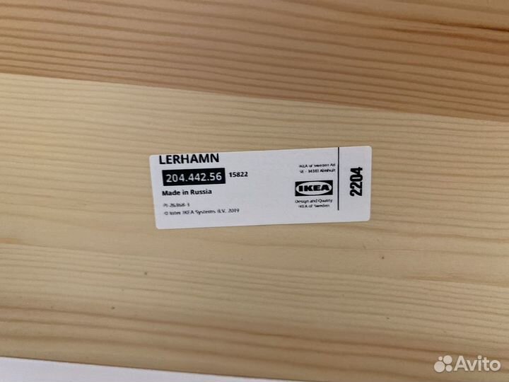 IKEA Стол обеденный lerhamn массив дерева