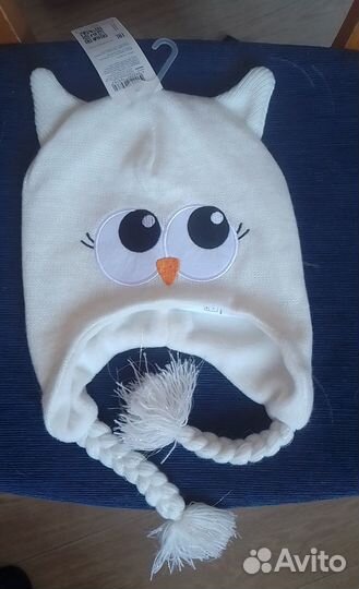 Шапочка для девочки новая