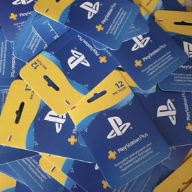 PlayStation PLus + Deluxe / на 1 Год