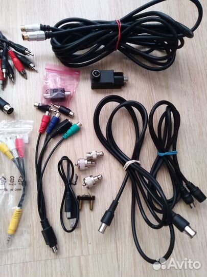 Кабели S-Video, rса,Skart переходники,адаптеры