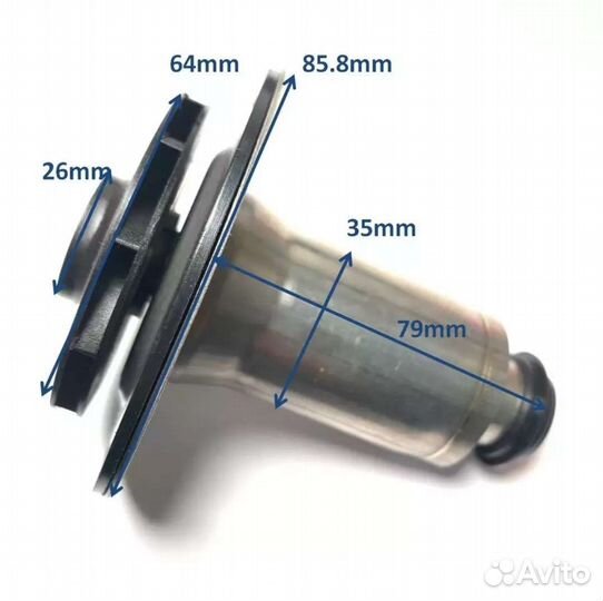 Ротор (втулка) для насоса Wilo новый