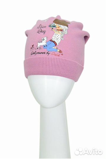 Шапка для девочек р.56-58